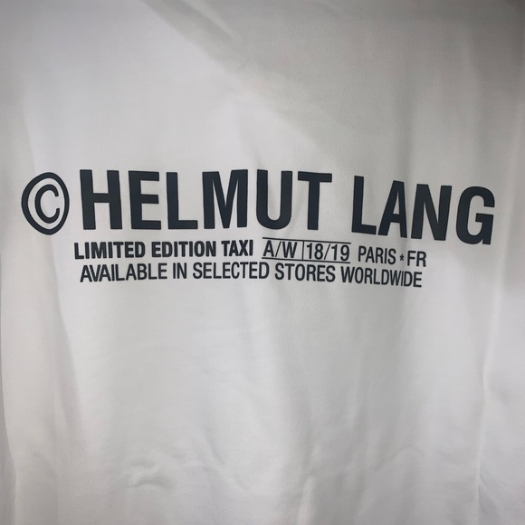 Helmut Lang White Hoodie (Paris Edition) - Picture 4 of 7
